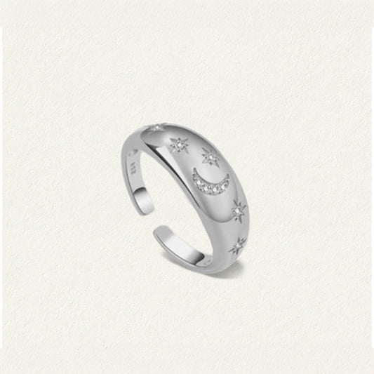 Moon & Stars Ring