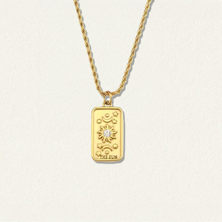 Tarot Arcana Pendant: The Sun