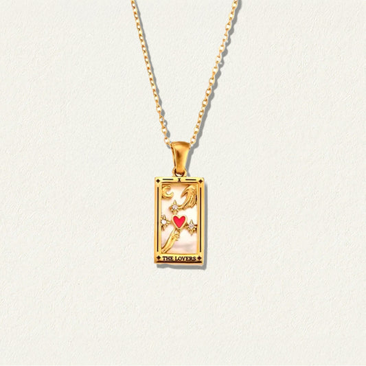 Tarot Arcana Pendant: The Lovers