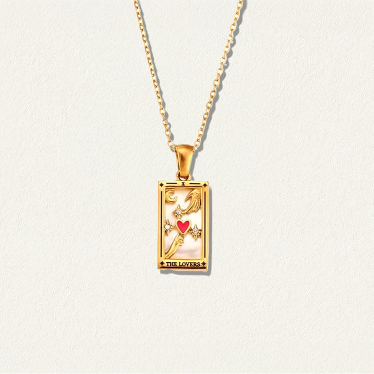 Tarot Arcana Pendant: The Lovers
