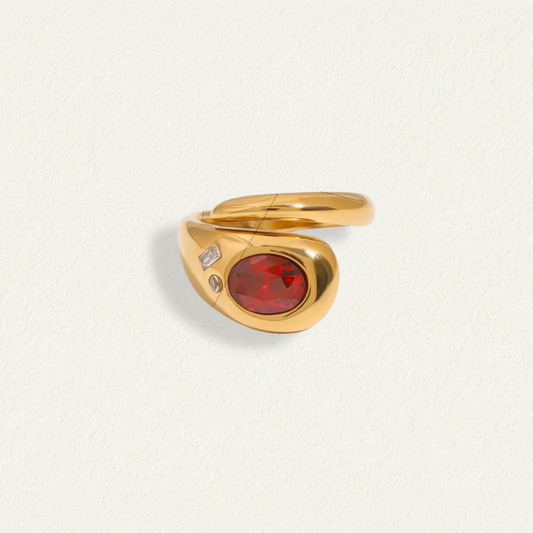 Scarlet Flame Ring