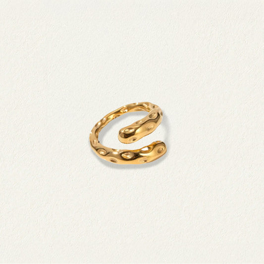 Sculpted Flow Ring