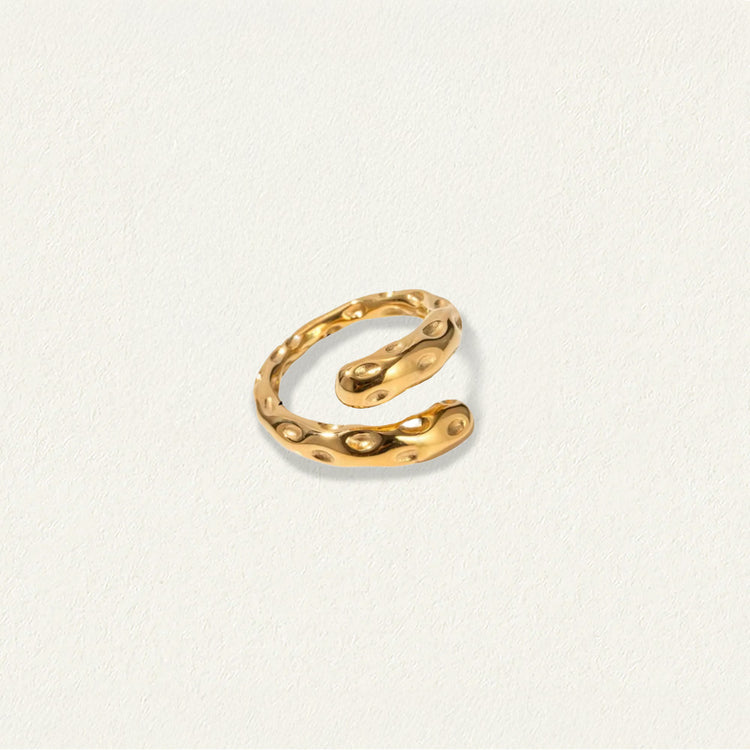 Sculpted Flow Ring