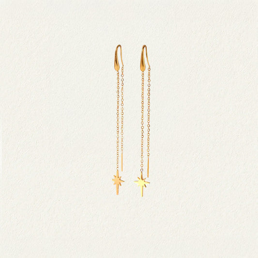 North Star Threader Earrings