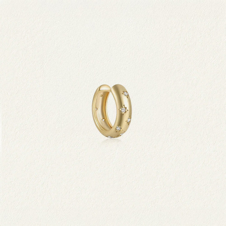 Stardust Huggie Cuff