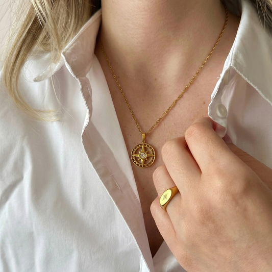 Compass Necklace