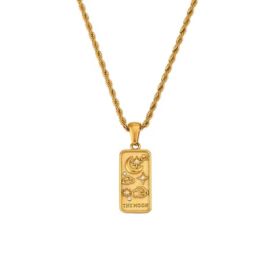 Tarot Arcana Pendant: The Moon