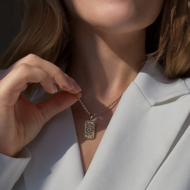 Tarot Arcana Pendant: The Sun