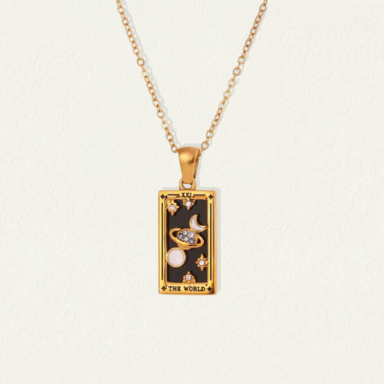 Tarot Arcana Pendant: The World