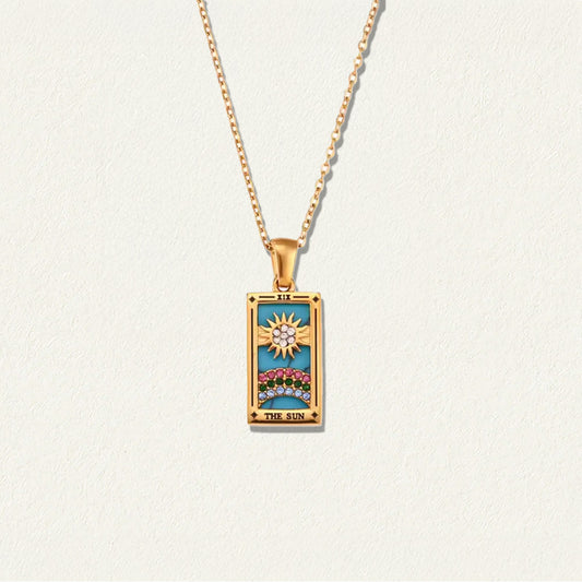 Tarot Arcana Pendant: The Sun