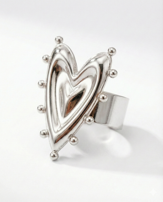 Bold Heart Ring