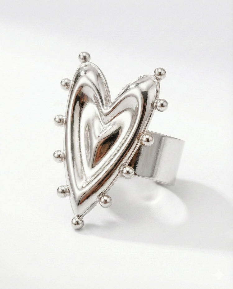 Bold Heart Ring