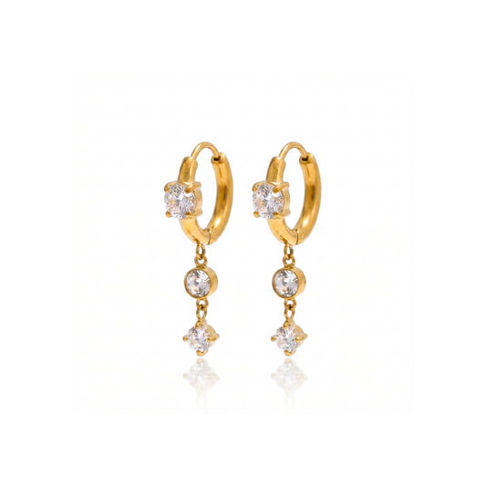 Aurora Drop Hoops