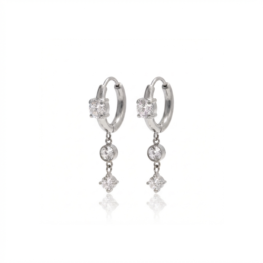 Aurora Drop Hoops