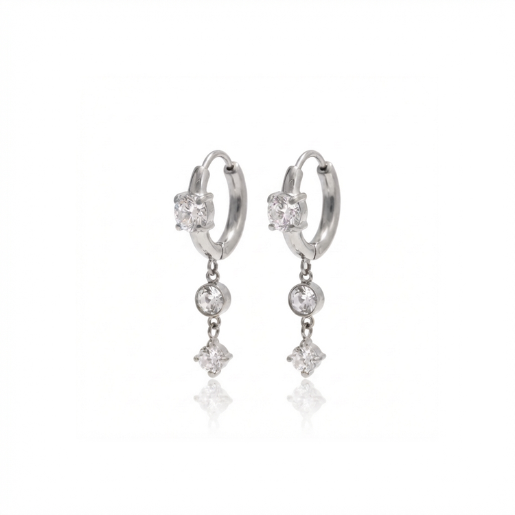 Aurora Drop Hoops