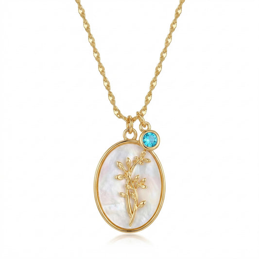 Birth Flower Charm: December (Poinsettia)