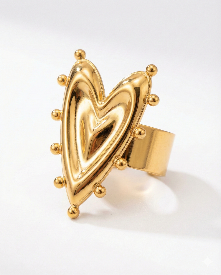Bold Heart Ring