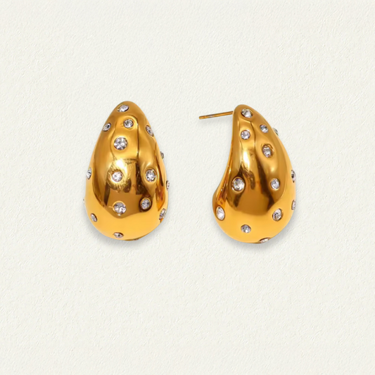Golden Drop Earrings