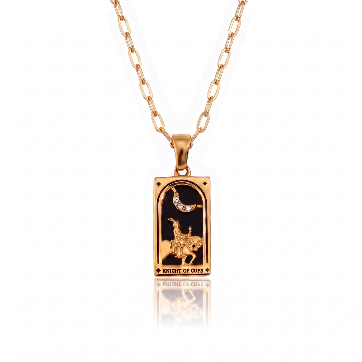 Tarot Arcana Pendant: Knight of Cups