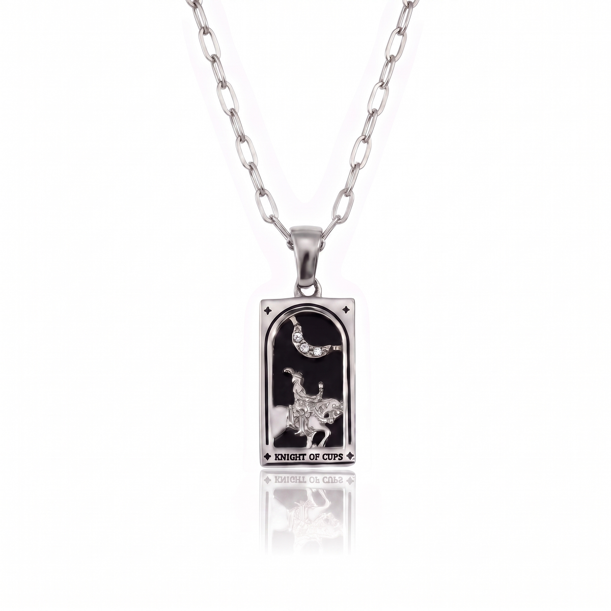 Tarot Arcana Pendant: Knight of Cups