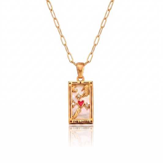 Tarot Arcana Pendant: The Lovers