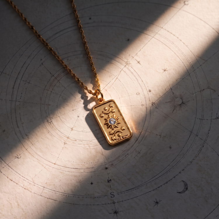 Tarot Arcana Anhänger: Die Sonne