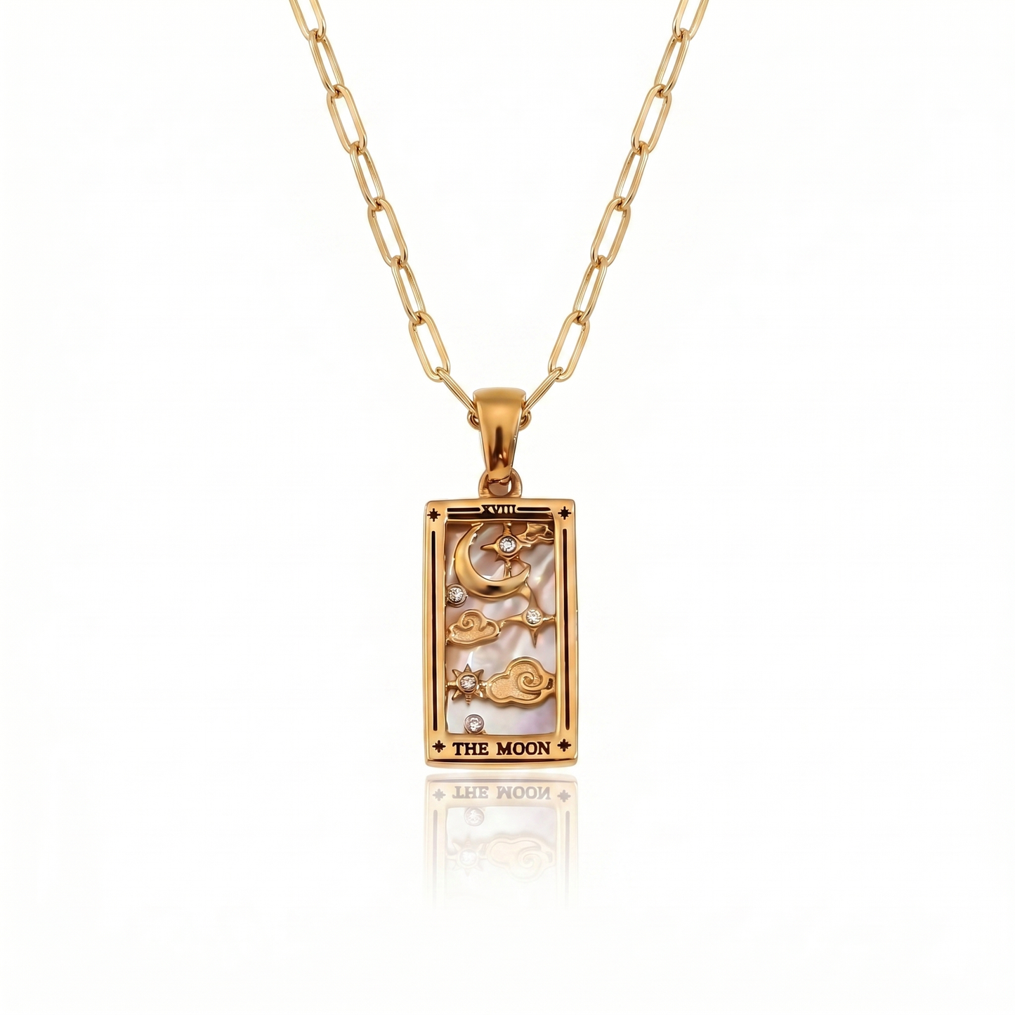 Tarot Arcana Pendant: The Moon