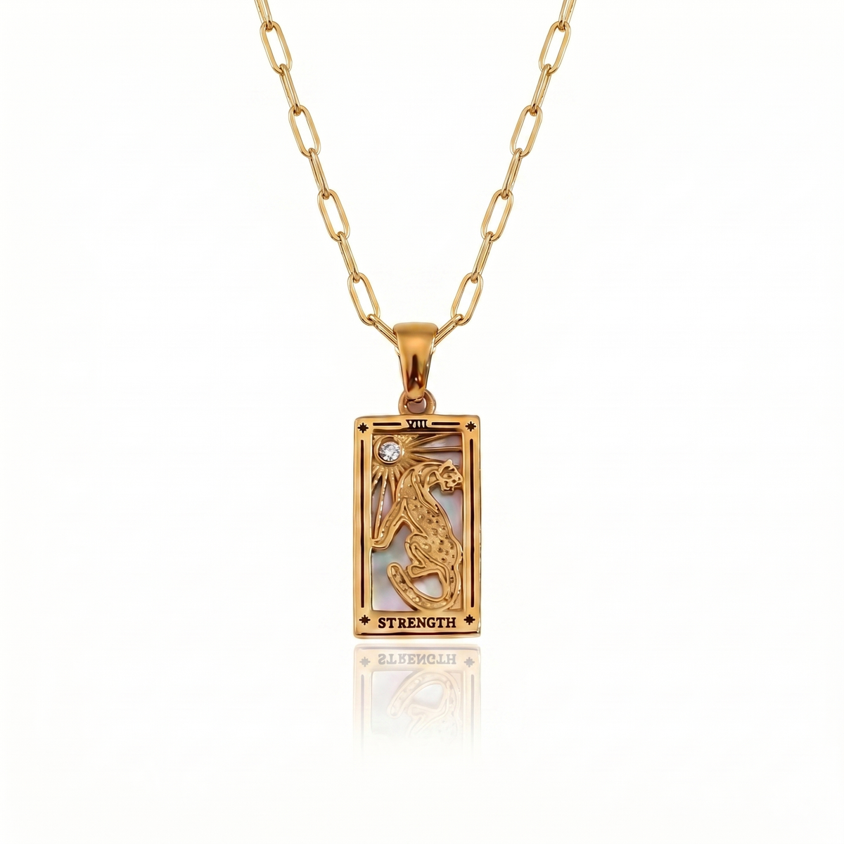 Tarot Arcana Pendant: Strength