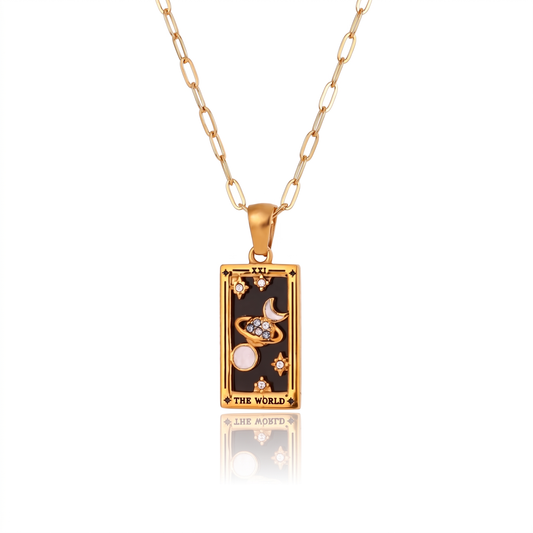 Tarot Arcana Pendant: The World