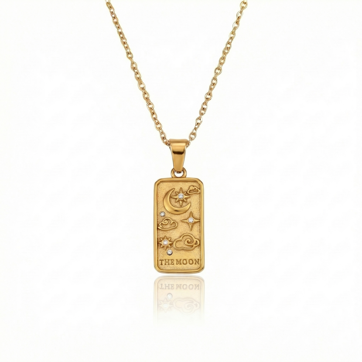 Tarot Arcana Pendant: The Moon
